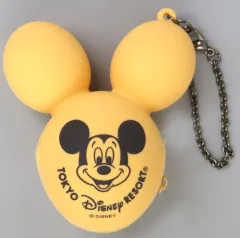 【中古】キーホルダー ミッキーマウス(オレンジ) バルーン型バッグチャームケース付 「ディズニー」 東京ディズニーリゾート限定