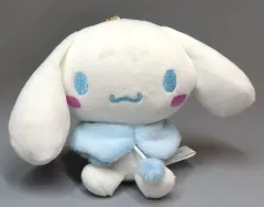 【中古】ぬいぐるみマスコット・ぬいぐるみバッジ シナモロール マスコットホルダー 冬 「サンリオキャラクターズ」