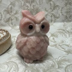 白水晶のふくろうさん形オルゴナイト☆ - メルカリ