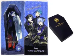 【中古】雑貨 アズール・アーシェングロット＆オクタヴィネル寮 フェイスタオル2枚セット 「ディズニー ツイステッドワンダーランド」 ヴィレッジヴァンガード限定