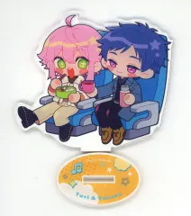 【中古】アクリルスタンド・アクリルパネル 姫宮桃李＆伏見弓弦 おでかけアクリルスタンド 「あんさんぶるスターズ!!」