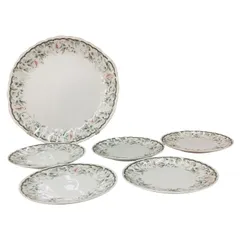 未使用品 NARUMI ナルミ 7981-30396　パーティセット（大皿1枚&小皿5枚）箱付き