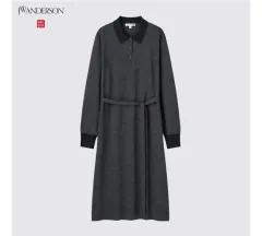 ユニクロ JW앤더슨 コラボ メリノウール ニット ワンピース L