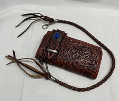 アルズニ 長財布 ターコイズブルー カスタム - メルカリ