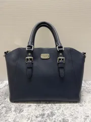 送料無料！！MICHAEL KORSマイケルコース　ハンドバッグ　ネイビー　#8013MOML1