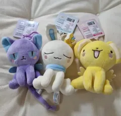 カードキャプターさくら ぬいぐるみキーホルダー まとめセット ケロ スピネル モモ ぬい さくら