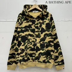 アベイシングエイプ 1st カモ フル ジップ パーカー 迷彩 総柄 メンズ L ISItems【USED】【古着】【中古】50151875