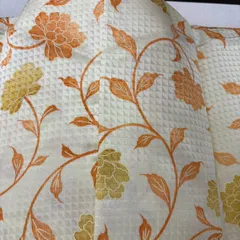 小紋 花唐草 上品な地紋 素敵な染め 正絹 着物 MK-2718