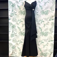 GR1377 Tawny ロングドレス ブラック 結婚式 二次会 発表会