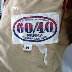 Sierra Designs 60/40 PARKA M ベージュ 70's