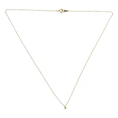 agete / アガット | K10 装飾 チェーン ネックレス アクセサリー | ピンクゴールド | レディース