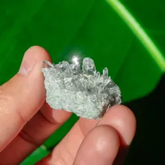 【一点物】 ヒマラヤ水晶原石 【18g】クラスター・透明・ツイン / クリスタル ヒマラヤ産 原石 天然石 一点物 水晶