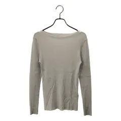 Tomorrowland BALLSEY / トゥモローランドボールジー | 2023SS | ストレッチリブ ボートネックプルオーバー カットソー | S | ホワイト系 | レディース