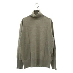 【新品】  Spick and Span / スピックアンドスパン | 2023AW | 18Gタートルネック プルオーバー ニット | F | ベージュ | レディース