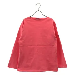 SAINT JAMES / セントジェームス | ボートネック バスク カットソー | T5 | ピンク | メンズ