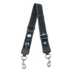 【美品】  MARC JACOBS / マークジェイコブス | スター スタッズ ショルダーストラップ | ブラック/シルバー