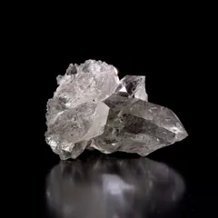 【一点物】 ヒマラヤ水晶原石 【166g】クラスター・透明・クローライト・バーコード / クリスタル ヒマラヤ産 原石 