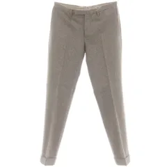 【中古】インコテックス INCOTEX ウール ドレススラックスパンツ グレージュ【サイズ46】【メンズ】