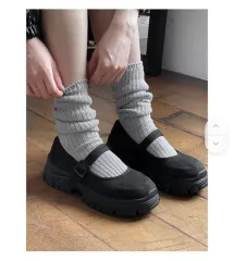 新品 ブラック メリージェーン プラットフォーム シューズ (価格これ以上値下げしません)