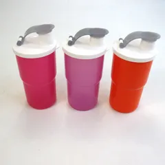 【TM_034】Tupperware タッパーウェアDrink Bottle Gift ドリンクボトルギフト キャップ付きスレンダー 飲み口付きコップ