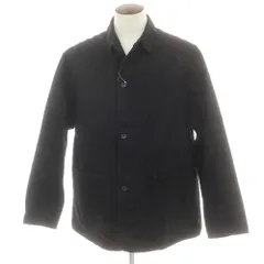 【中古】コモリ COMOLI 2025年秋冬 コットン ワークジャケット ブラック【サイズ3】【メンズ】