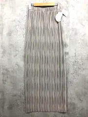 新品 wee9s ウィークス w00456-103 daily daily super stretch pleats skirt スカート size02/gray ■■ レディース