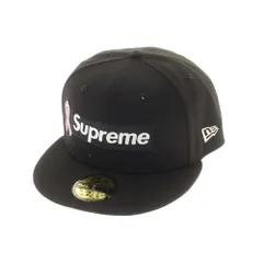 【中古】シュプリーム Supreme 2025年秋冬 Breast Cancer Awareness Box Logo New Era キャップ ブラック【サイズ7 1/2】【メンズ】