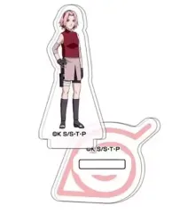 【中古】アクリルスタンド・アクリルパネル 春野サクラ 「NARUTO-ナルト- 疾風伝 アクリルスタンドコレクションPetit」