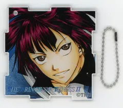 【中古】キーホルダー 向日岳人 つながるBIGアクリルパズル 「新テニスの王子様」 ジャンプキャラクターズストア限定