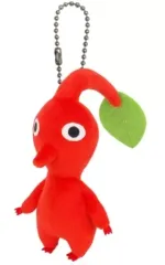 【中古】ぬいぐるみマスコット・ぬいぐるみバッジ 赤ピクミン(葉) ぬいぐるみマスコット 「ピクミン」のサムネイル
