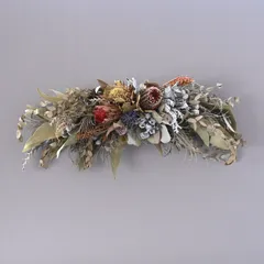 ドライフラワー　壁飾り｜横長｜ナチュラル 北欧 インテリア ギフト
