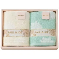 【お取り寄せギフト26A】ポール&ジョー フェイスタオル2枚セット PJ-350(A4)