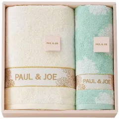 【お取り寄せギフト26A】ポール&ジョー バス・フェイスタオルセット PJ-450(A4)