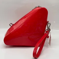 BN7541□マリークワント 2WAY エナメルバッグ ショルダーバッグ クラッチ 状態良好