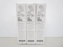 【送料無料】☆新品未開封☆BULK HOMMEバルクオム ザ スキャルプセラム 3本セット ［759-323-150_0144］