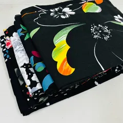 綿浴衣 5着 浴衣まとめ売り リメイク材料 m-913