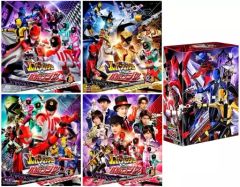 [중고] 특촬 Blu-ray Disc 쾌도 전대 루팡 레인저 vs 경찰 전대 패트 레인저 Blu-ray COLLECTION 첫회판 전 4권 세트