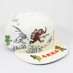 【ニューエラ正規品】ニューエラ New Era® NEW ERA® 帽子 キャップ 59FIFTY 鳥獣戯画 オールオーバー クロームホワイト(商品番号：14940846)