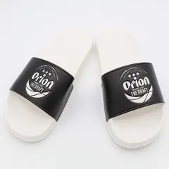 オリオンビール サンダル 黒 白 ビーチサンダル オリオン ドラフト缶 ビーチ スリッパ ブラック 沖縄 限定 tシャツ コーデ