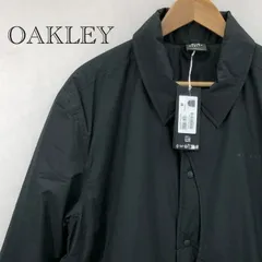 極美品 OAKLEY URBANSLOPE SHIRT JACKET FOA407411 ナイロンジャケット US/EU M：JPN L BLACKOUT  メンズ ファッション _219023