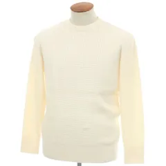 【新品】ヴィルーム V::loom ミドルゲージ ウール クルーネック プルオーバーニット アイボリー【サイズM】【メンズ】