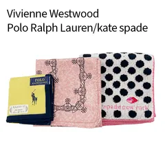 Vivienne Westwood Polo Ralph Lauren kate spade ハンカチ 3点 セット