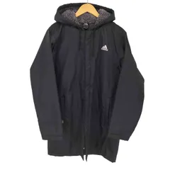 アディダス adidas 00s ベンチコート ナイロン フード付きコート メンズ JPN：M 