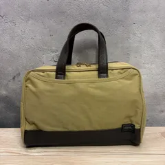 PORTER フリッター ミニボストンバッグ ベージュ ポーチ付 レアモデル