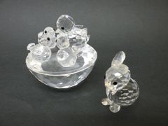 SWAROVSKI アザラシの親子 Save Me 「158872」 10cm - メルカリ