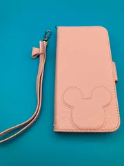 iPhone 13 Pro 手帳型ケース ピンク ストラップ付き 新品