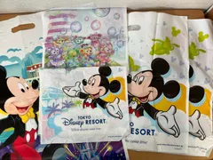 ディズニーリゾート　ショップ　袋　５枚セット