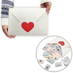 超特大ラブレター色紙　 [寄せ書き 卒業 卒業式 卒園 かわいい おしゃれ 大人数 退職 職場 先生 お別れ お祝い プレゼントメッセージ ギフト 贈り物 アレンジ]【B-3693_071303】MM+