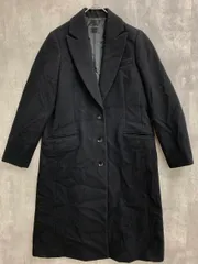 URBAN RESEARCH ROSSO アーバンリサーチロッソ RA87-27B003 カシミヤ混 チェスター コート size38/黒 ◆■◎レディース