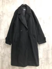 ZARA ザラ 3046/038/800/S ロング ワイド チェスター コート sizeS/黒 ◆■ レディース